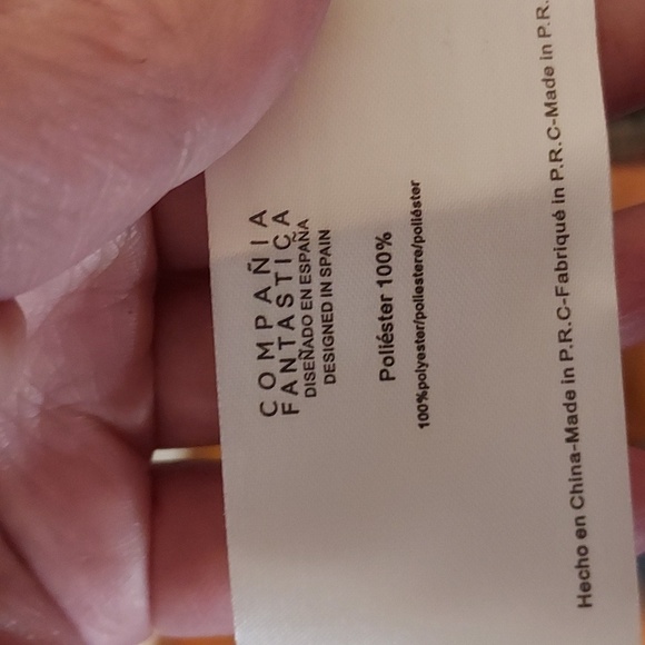 COMPANIA FANTASTICA Checked Mini Tunic Dress with Long Sleeves - Picture 11 of 12